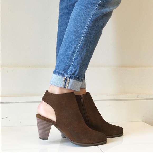 Chocolat Blu Shoes - Chocolat Blu Cone Heel Closet Tod Mule Bootie